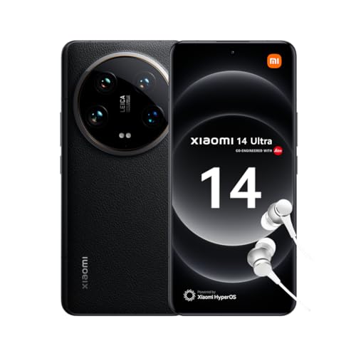Xiaomi 14 Ultra – Smartphone 16+512 GB - Black (UK Version and 2